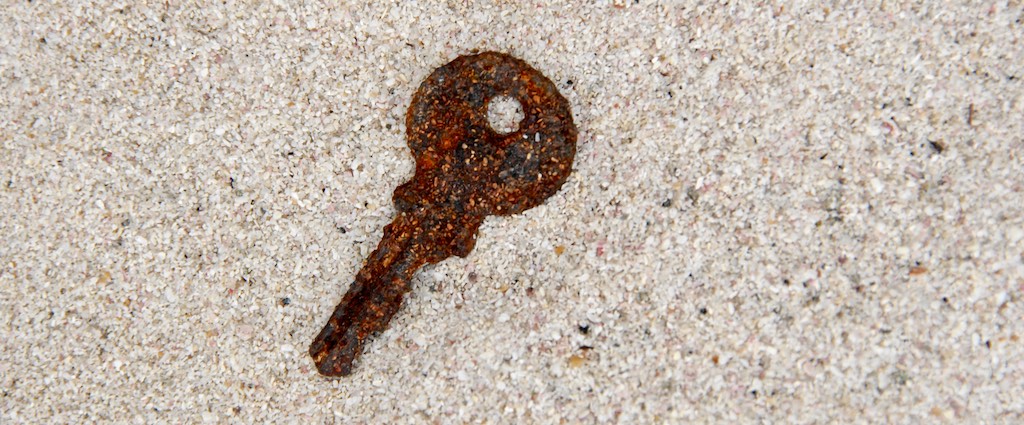 Someone lost a key some time ago