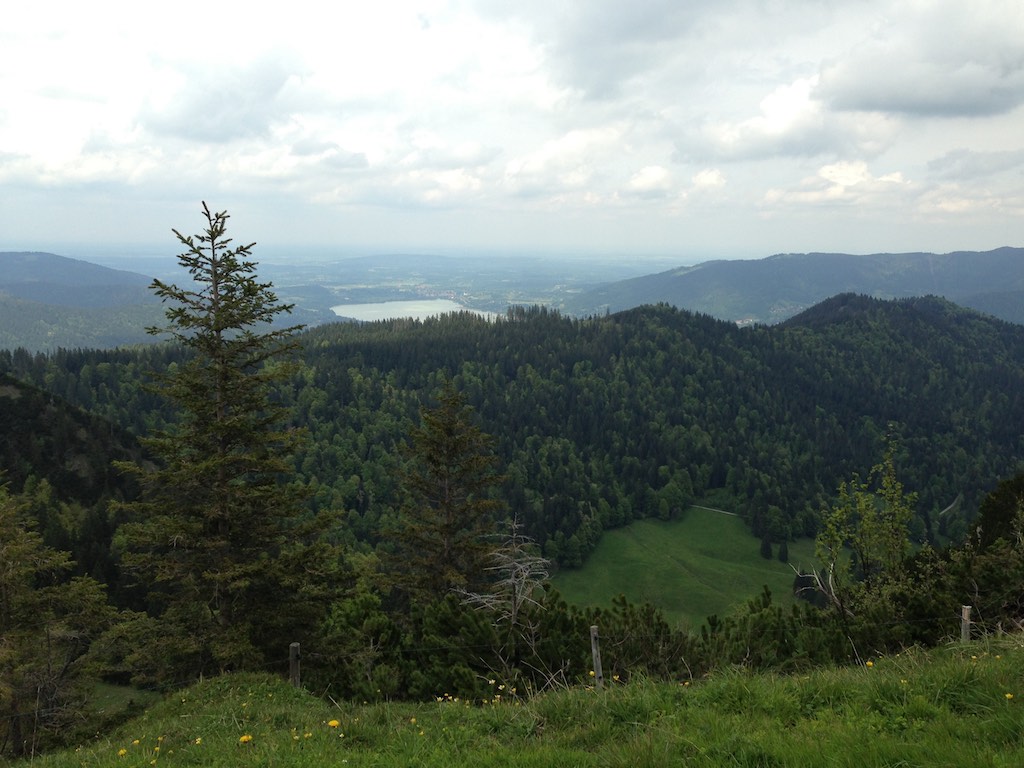 View towards Tegernsee